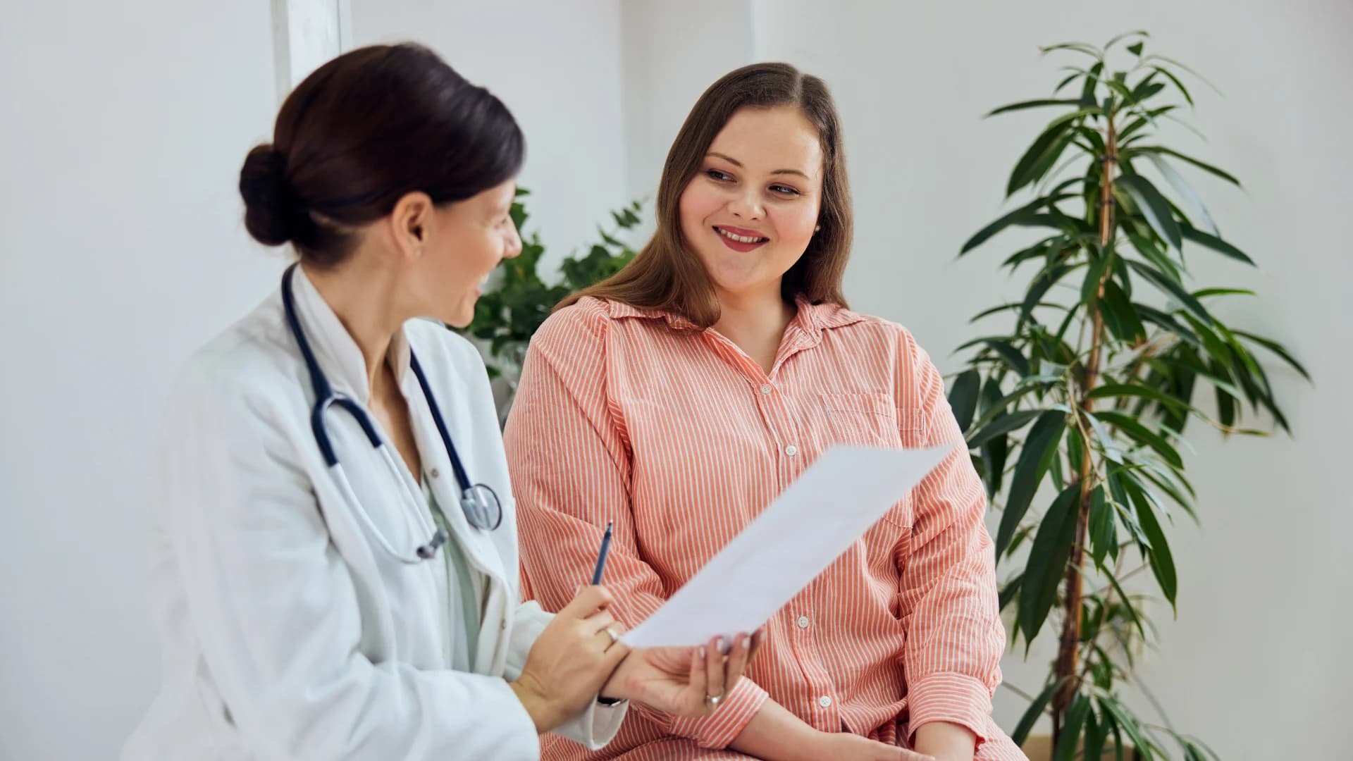 Reviewing next steps in a weight management care plan
