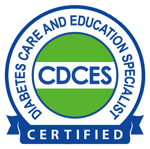 CDCES certified diabetes care and education specialist logo