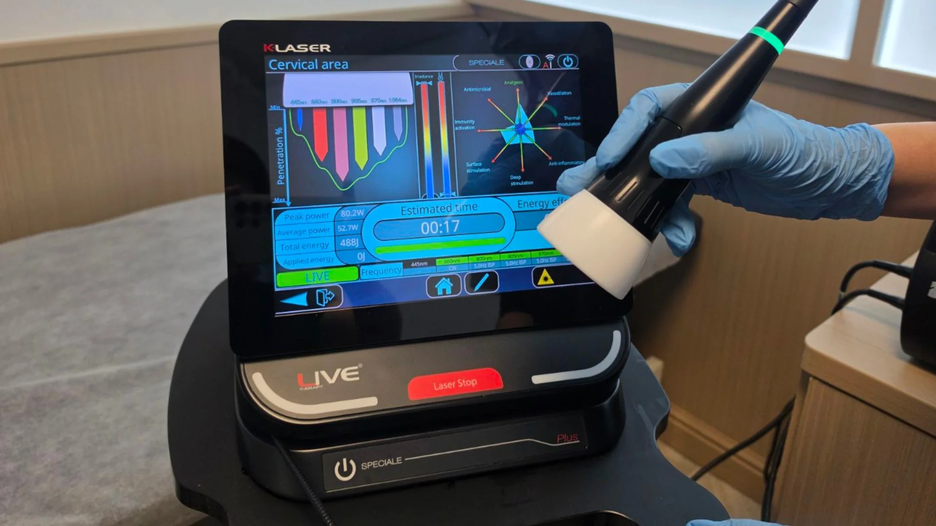 K-Laser therapy consultation at iCare Medical Group
