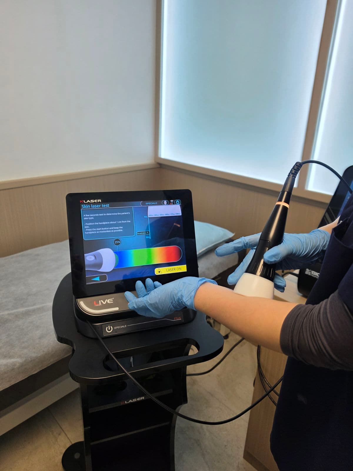 K-Laser therapy consultation at iCare Medical Group
